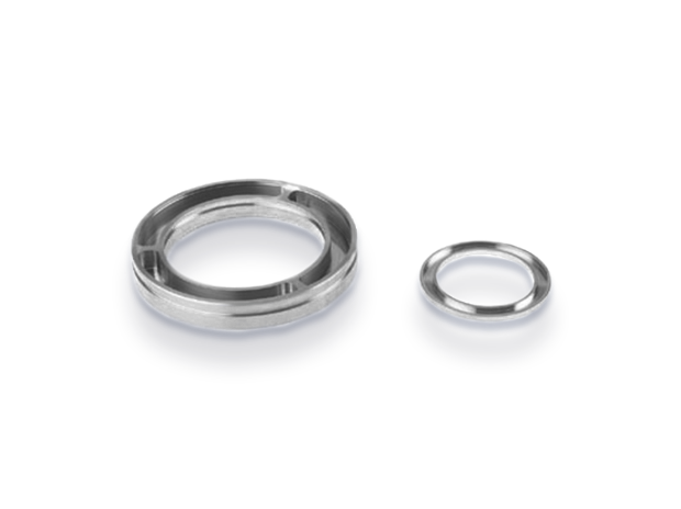 Compact screen rings for custom filtration in oil & gas and instrumentation applications Compact screen rings for custom filtration in oil & gas and instrumentation applications